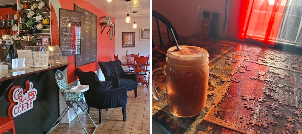 Get Real Coffee Menu
