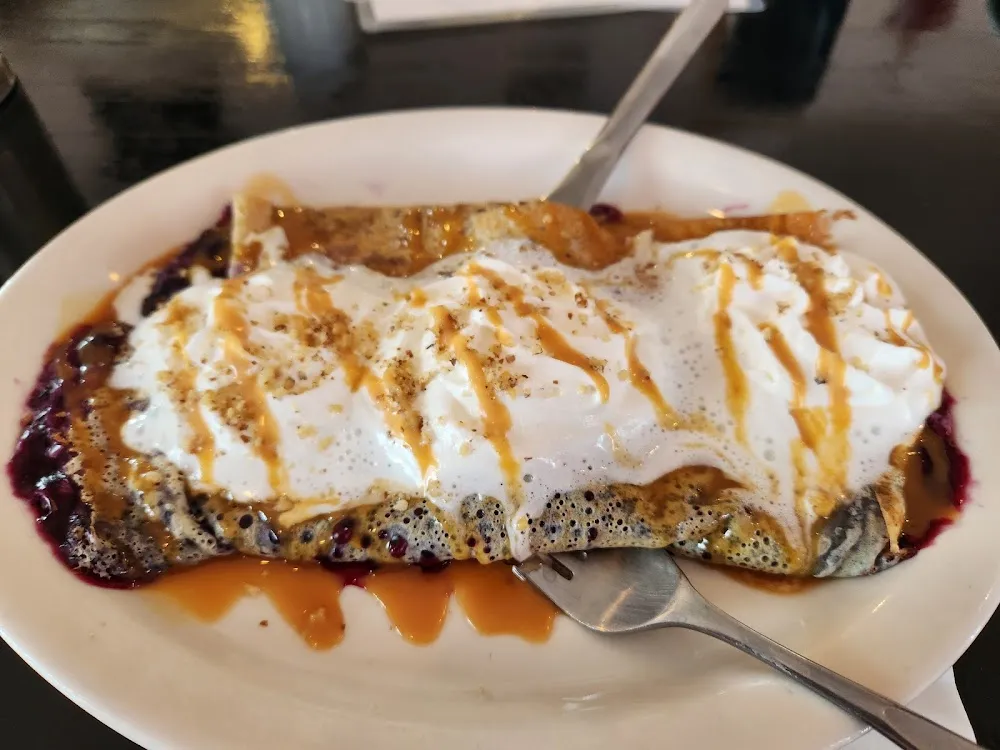 Blueberry Crepe